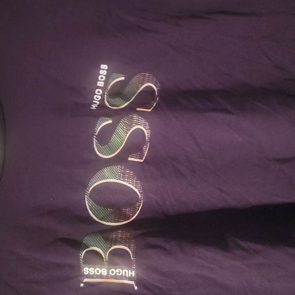 Boss bleu tee shirt men size meduim - Picture 2 of 8
